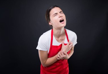 Kalp krizi muzdarip bir hasta genç yaş