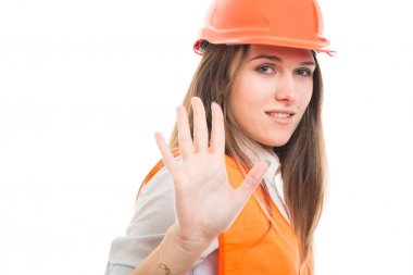 Güzel kadın mühendis avucunun gidiyor