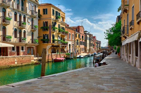 Venecia - Gran Canal y Basílica Santa Maria della Salute — Foto de Stock
