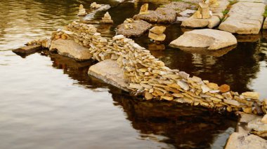 Taş inşaat su Ottawa, Ontario, Kanada.