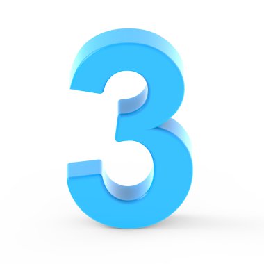 hafif mavi numarası 3