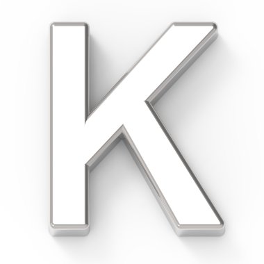 Gümüş harf K