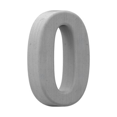 gri beton numarası 0