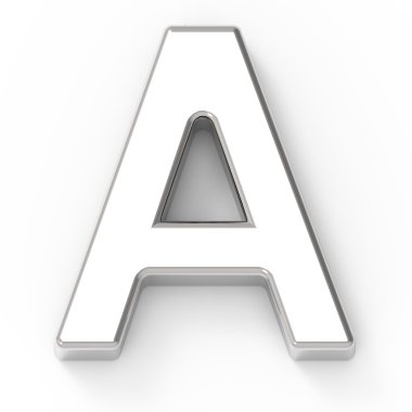 Gümüş harf A