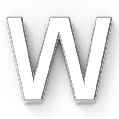 Gümüş harf W