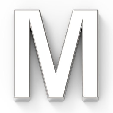 Gümüş harf M