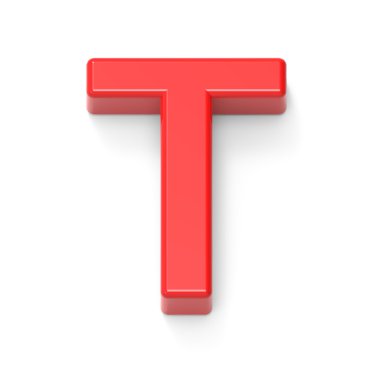 Işık kırmızı mektup T