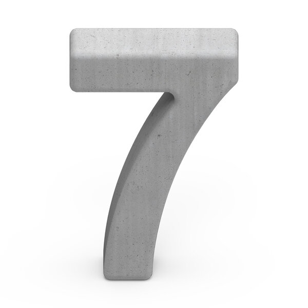 concrete number 7