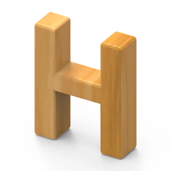 Wood grain letters Wooden grain letter F — Stock Photo © kchungtw