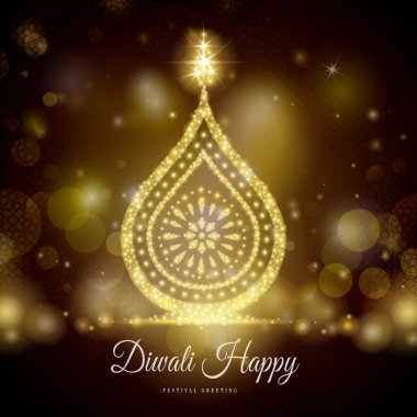 diwali festival greeting clipart