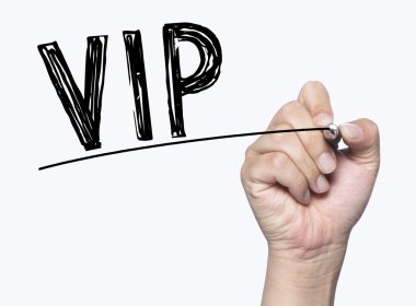 Elle yazılmış VIP