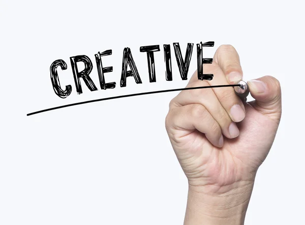 Creativo scritto a mano — Foto Stock