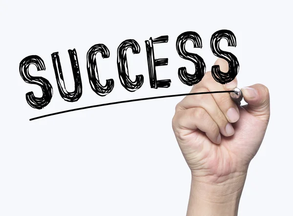 Success written by hand — Stock Photo, Image