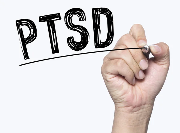 Kézzel írt PTSD — Stock Fotó