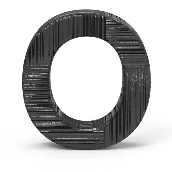 3D o czarnych list — Zdjęcie stockowe