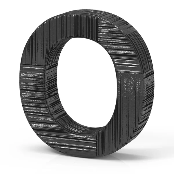 3D o czarnych list — Zdjęcie stockowe