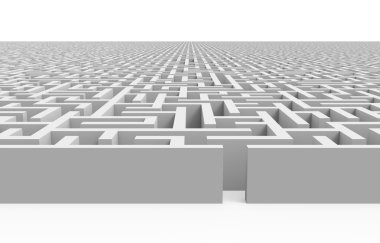 3D render labirent
