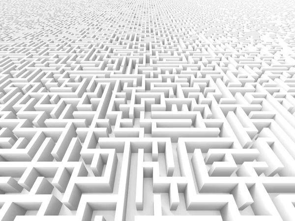 3d rendering maze — Stock Photo, Image