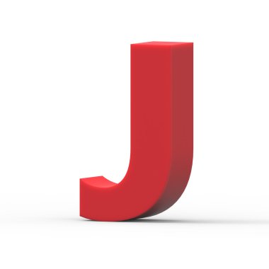 Şu kırmızı harf J