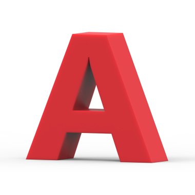 Şu kırmızı harf A