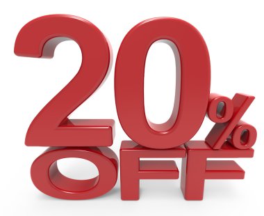 %20 sembolü 3D render