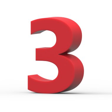 Şu kırmızı sayı 3