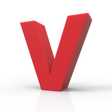 Şu kırmızı harf V