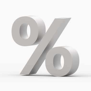 gri yüzde işareti 