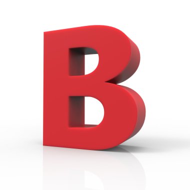 Şu kırmızı mektup B