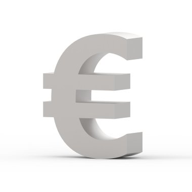 gri euro simgesi