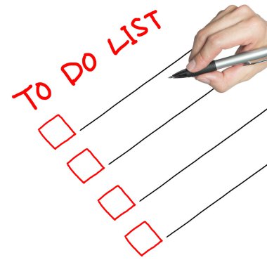 elle çizilmiş listesi