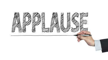 elle yazılmış alkış