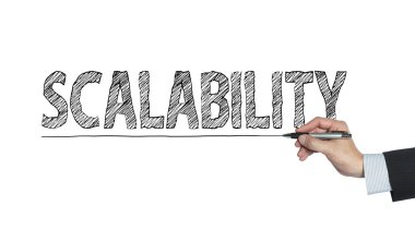 scalability written by hand clipart