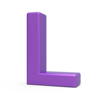 3D mor harf L