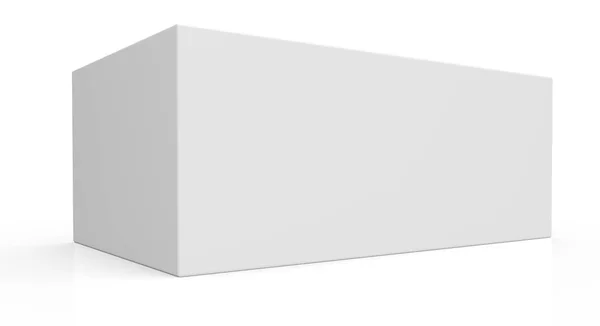 Blank template box model — Stock Photo, Image