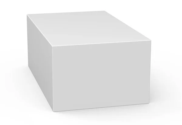 Blank template box model — Stock Photo, Image