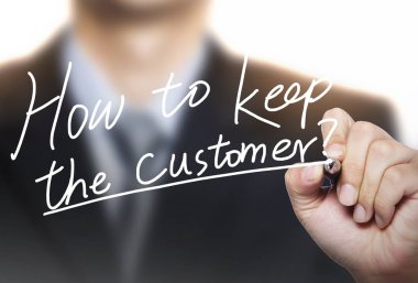 elle yazılmış müşteri tutmak