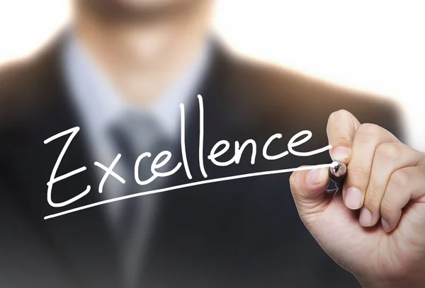 Excellence written by hand — Stock Photo, Image