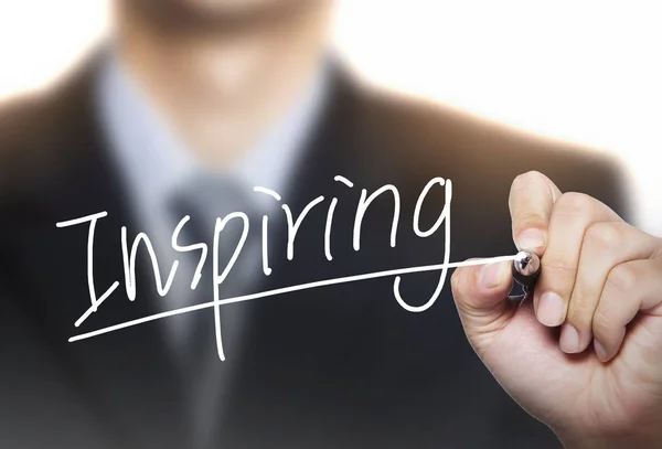 Inspiring written by hand — Stock Photo, Image