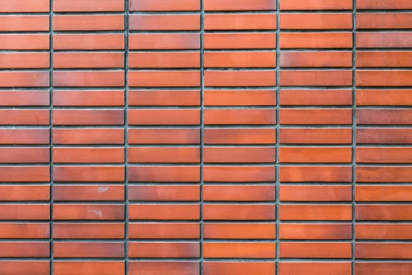 Muro di mattoni rossi retrò — Foto Stock