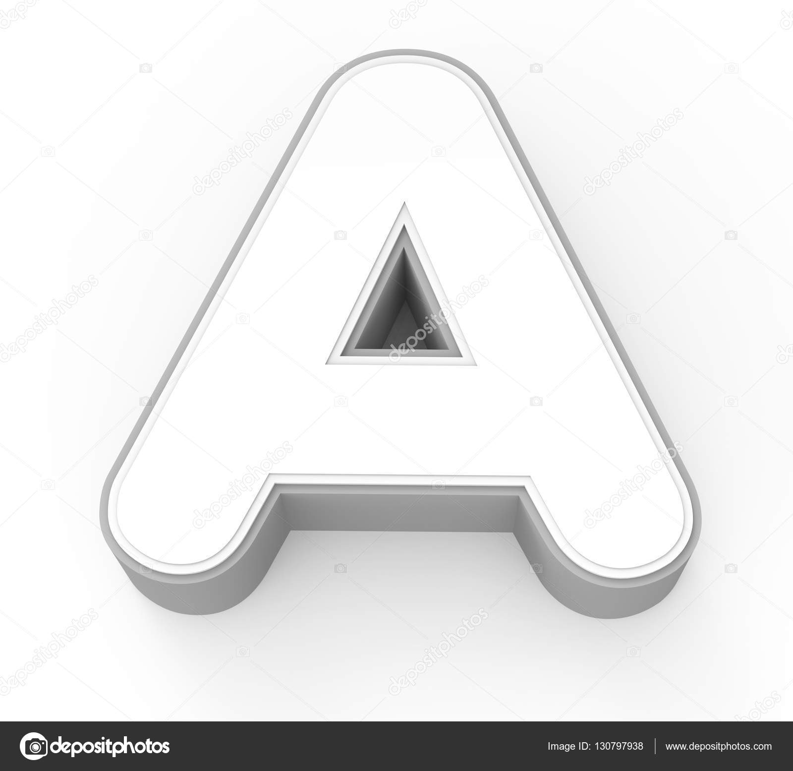 White letter A Stock Photo by ©kchungtw 130797938