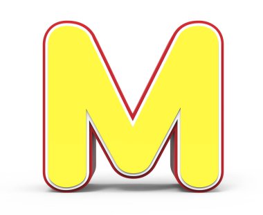 Sarı harf M