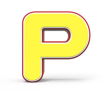 Sarı harf P