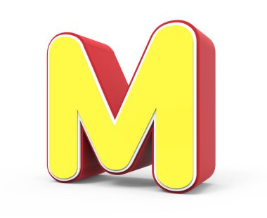 Sarı harf M