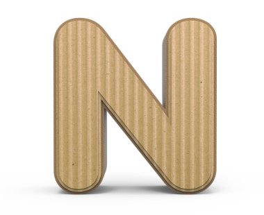 Oluklu harf N