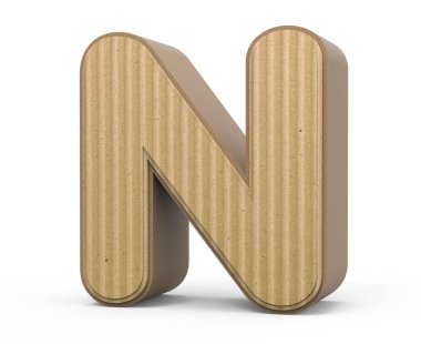 Oluklu harf N