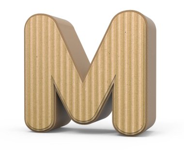 Oluklu harf M