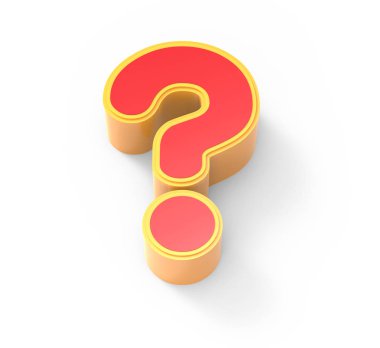 Kırmızı soru işareti