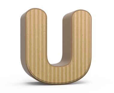 Oluklu harf U