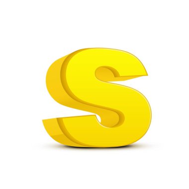 küçük sarı Harf S